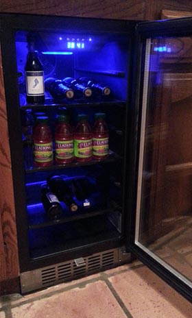 Nancy William's Beverage Refrigerator