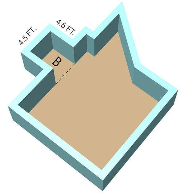 Odd Shaped Room - Section B