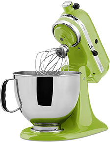 Green KitchenAid Mixer