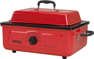Red Nesco Roaster Oven