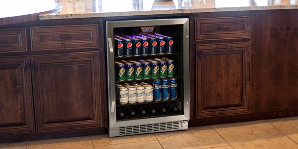 Beverage Refrigerators, Mini Fridge Kitchen Island