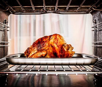 Roast Chicken in Convection Oven