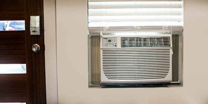 window cover for air conditioner