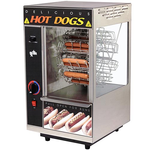 Hot Dog Cooker & Broiler