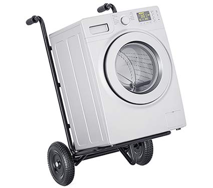 Moving Washing Machine on a Dolly